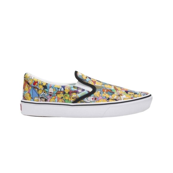 Vans Comfycush Slip-On \'The Simpsons\' Mens Lifestyle Shoes NEW main image 4